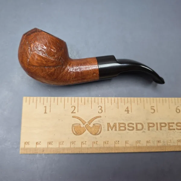 GBD Tapestry II 9438 L Partially Sandblasted Rhodesian Estate Briar Pipe, English Estates - Image 11