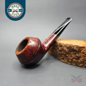 Radice Rubino Smooth Bulldog Estate Briar Pipe, Italian Estates