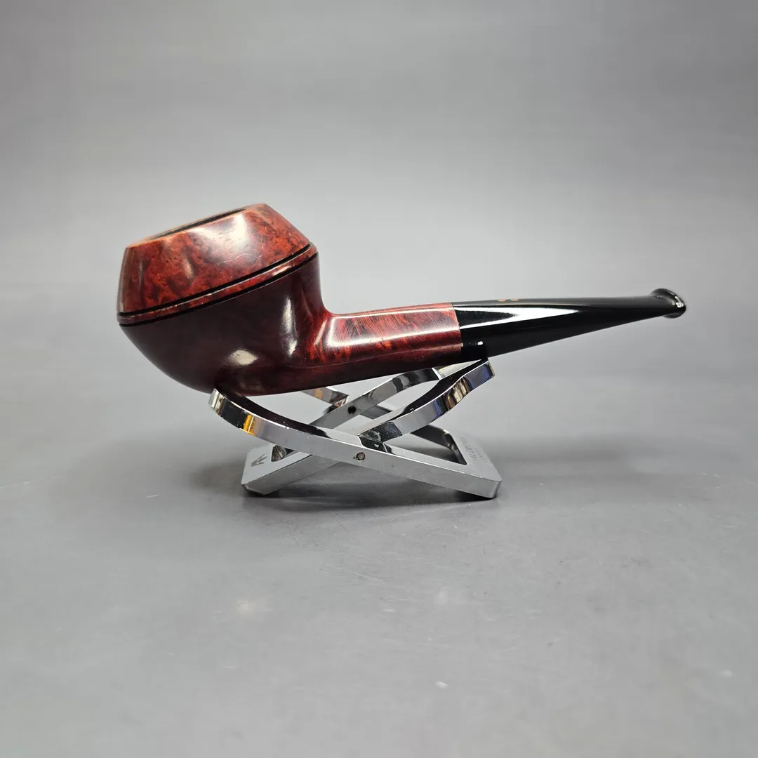 Radice Rubino Smooth Bulldog Estate Briar Pipe, Italian Estates - Image 2