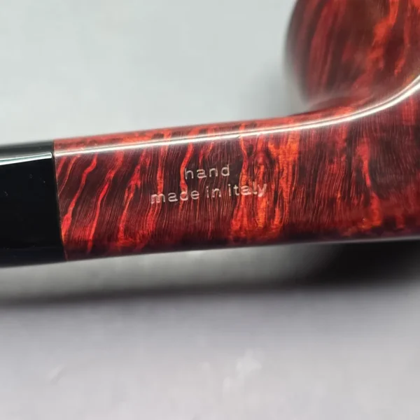Radice Rubino Smooth Bulldog Estate Briar Pipe, Italian Estates - Image 10