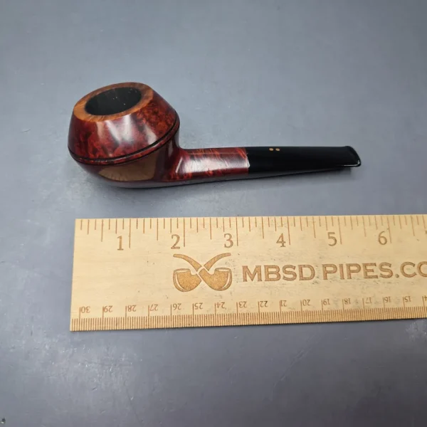 Radice Rubino Smooth Bulldog Estate Briar Pipe, Italian Estates - Image 12