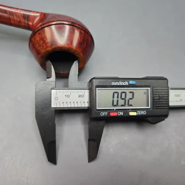 Radice Rubino Smooth Bulldog Estate Briar Pipe, Italian Estates - Image 13