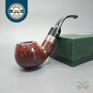 Peterson Jekyll & Hyde XL02 Partially Rusticated Apple Briar Pipe, New