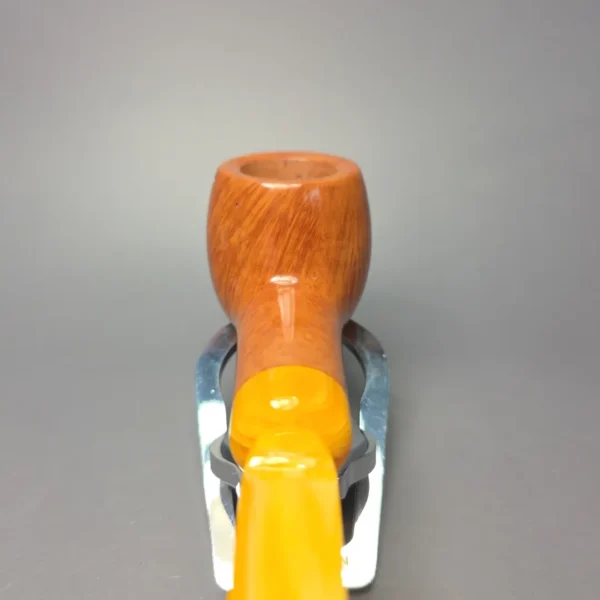 Buckeye Hand Made Smooth Chubby Billiard Briar Pipe, New - Image 6