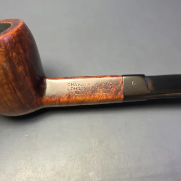 Charatan's Make Belvedere Free Shape 3 Smooth Dublin Estate Briar Pipe, English Estates - Image 9