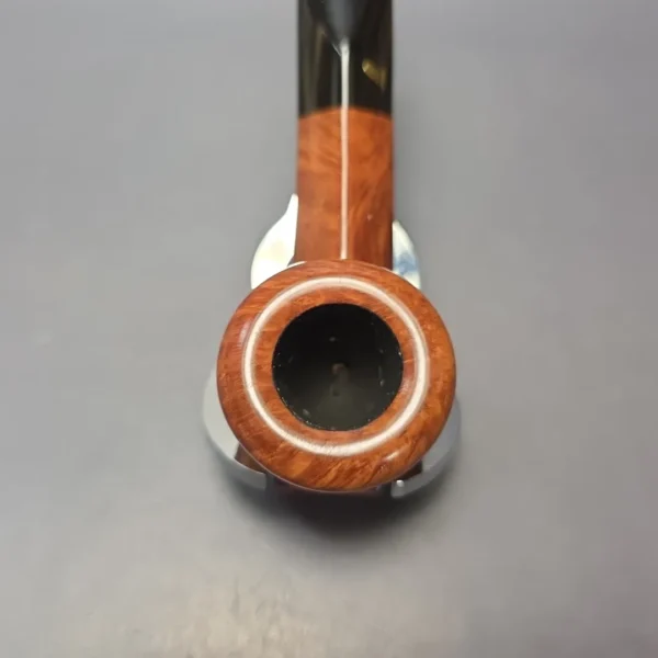 Savinelli Pisa 305 Smooth Dublin Estate Briar Pipe, Unsmoked - Image 5