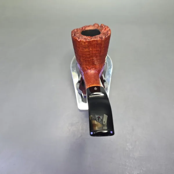 Savinelli Hand Made Sandblasted Freehand Dublin Estate Briar Pipe, Unsmoked - Image 5