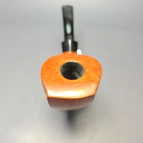 Nate King & Bruno Nuttens (Collaborative Piece) Smooth Panel Dublin Handmade Briar Pipe, New - Image 8
