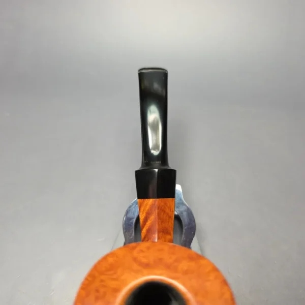 Nate King & Bruno Nuttens (Collaborative Piece) Smooth Panel Dublin Handmade Briar Pipe, New - Image 9