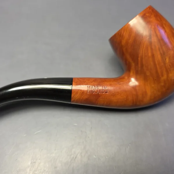Dunhill 1979 Root Briar 41022 Smooth Bent Billiard Estate Briar Pipe, English Estates - Image 8