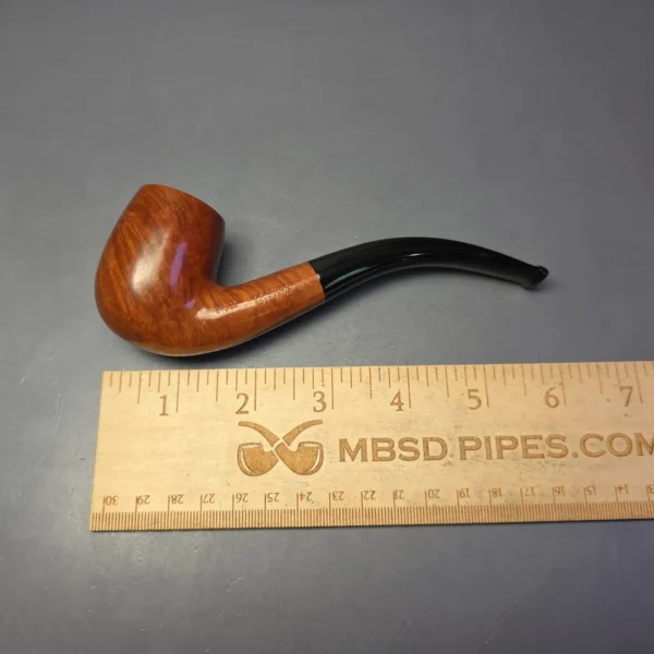 Dunhill 1979 Root Briar 41022 Smooth Bent Billiard Estate Briar Pipe, English Estates - Image 9