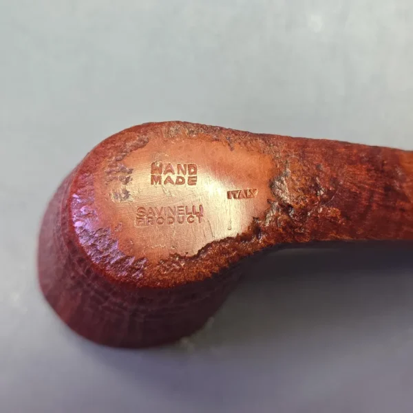 Savinelli Hand Made Sandblasted Freehand Dublin Estate Briar Pipe, Unsmoked - Image 10
