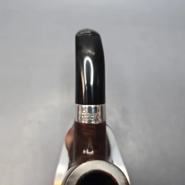 Peterson 160th Anniversary Pat. B Dark Smooth Bent Billiard Briar Pipe, New - Image 7