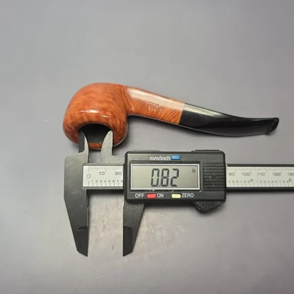 Savinelli Pisa 305 Smooth Dublin Estate Briar Pipe, Unsmoked - Image 11