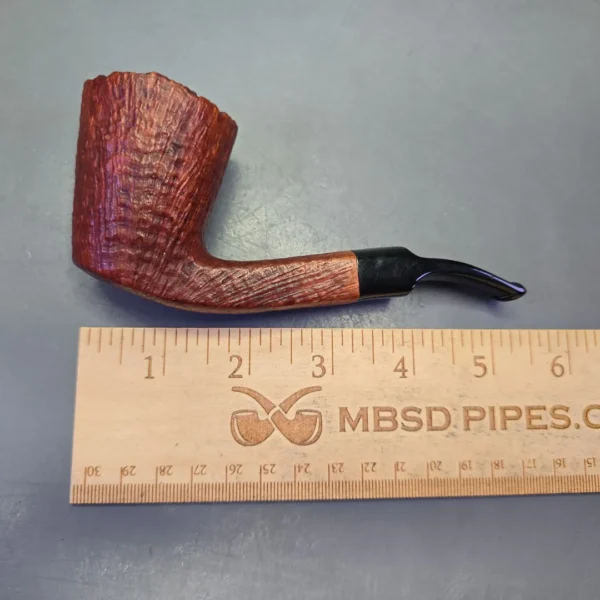 Savinelli Hand Made Sandblasted Freehand Dublin Estate Briar Pipe, Unsmoked - Image 11