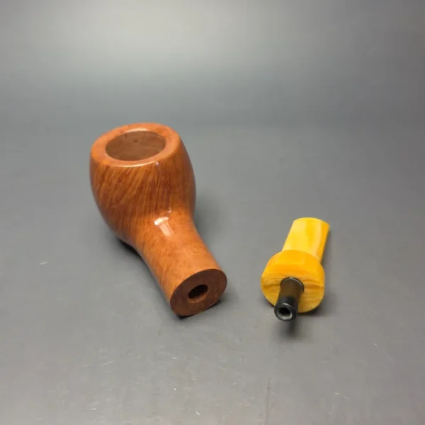 Buckeye Hand Made Smooth Chubby Billiard Briar Pipe, New - Image 13