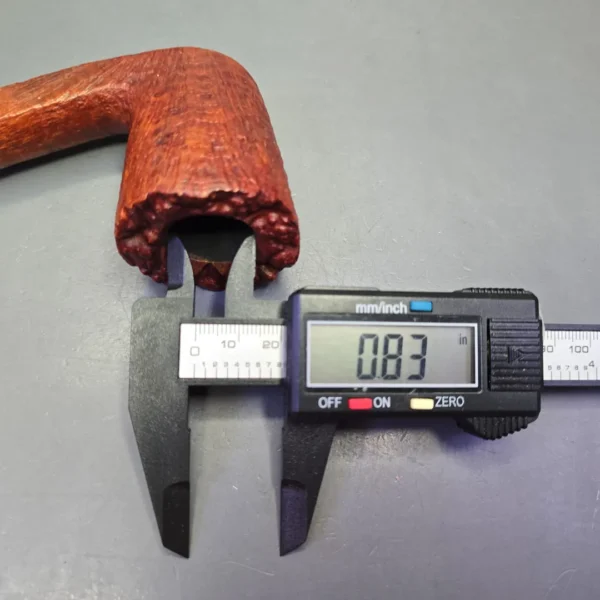 Savinelli Hand Made Sandblasted Freehand Dublin Estate Briar Pipe, Unsmoked - Image 12