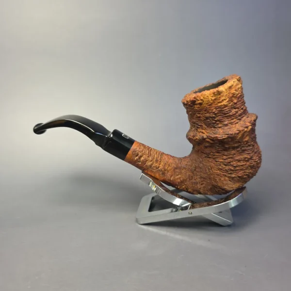 Wengholt (Preben Holm) Collector 200 XL Rusticated Stack Estate Briar Pipe, Danish Estates - Image 4