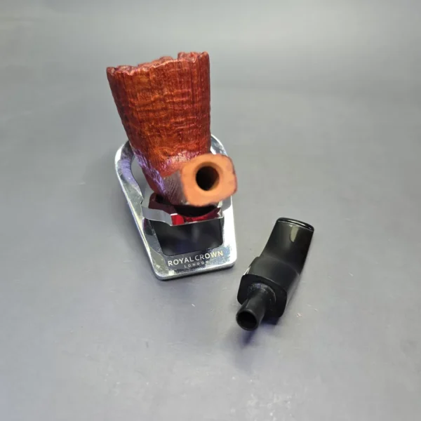 Savinelli Hand Made Sandblasted Freehand Dublin Estate Briar Pipe, Unsmoked - Image 13