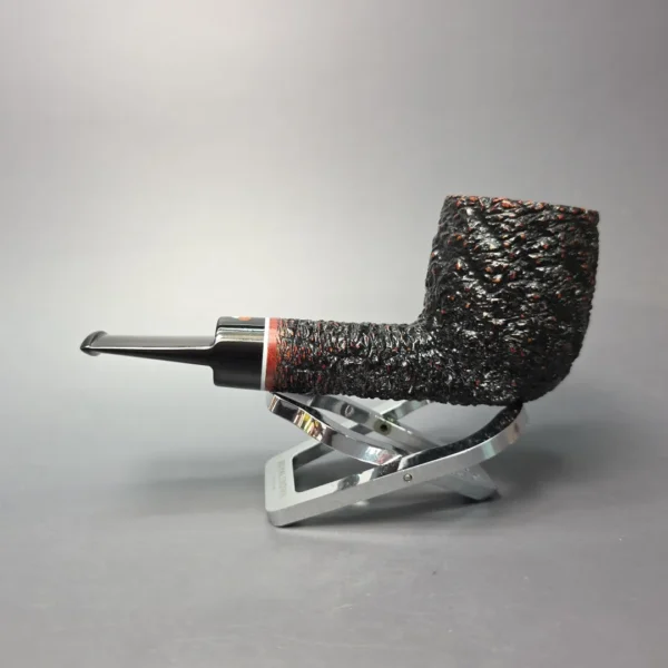 Cavicchi C Grade Rusticated Lovat w/ Ivorite Estate Briar Pipe, Italian Estates - Image 5