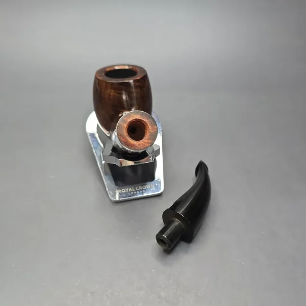 Peterson 160th Anniversary Pat. B Dark Smooth Bent Billiard Briar Pipe, New - Image 14