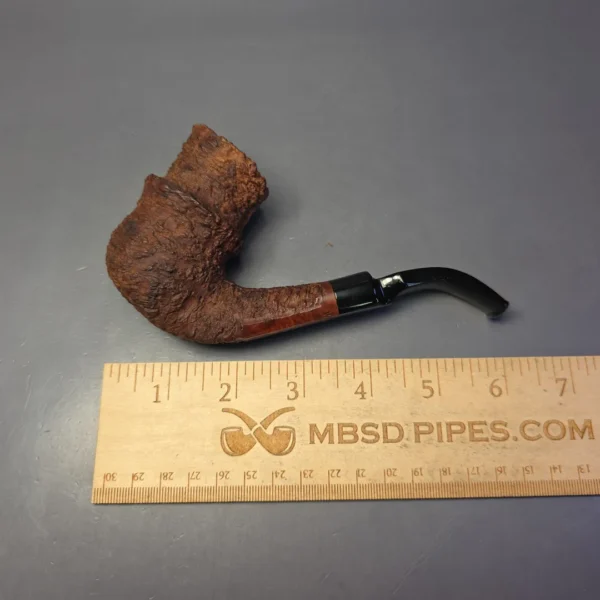 Wengholt (Preben Holm) Collector 200 XL Rusticated Stack Estate Briar Pipe, Danish Estates - Image 9