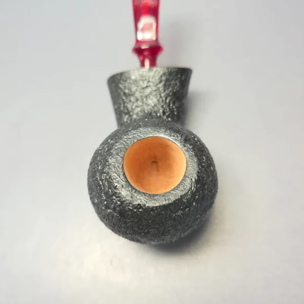 Buckeye Hand Made Sandblasted Blowfish Briar Pipe, New - Image 7