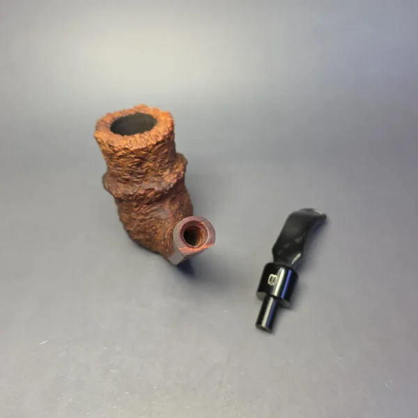 Wengholt (Preben Holm) Collector 200 XL Rusticated Stack Estate Briar Pipe, Danish Estates - Image 11