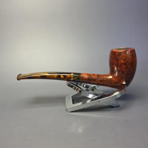 Bruno Nuttens Heritage H3 Smooth "Holbek" Acorn Briar Pipe, New - Image 4