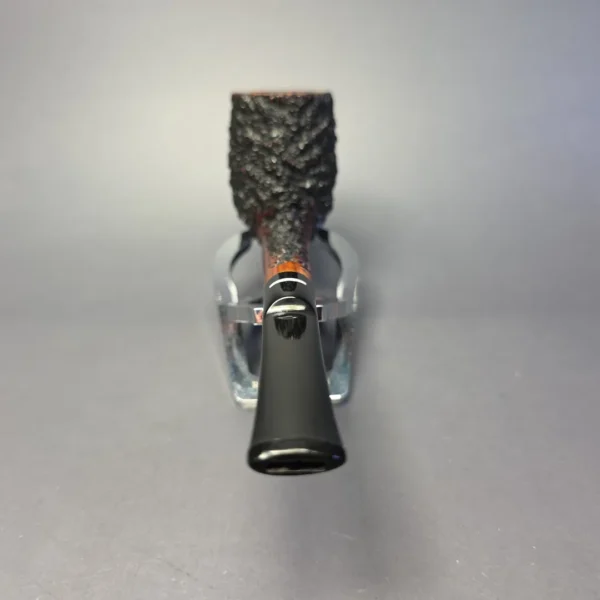 Don Carlos One Note Partially Rusticated Billiard Estate Briar Pipe, Italian Estates - Image 5