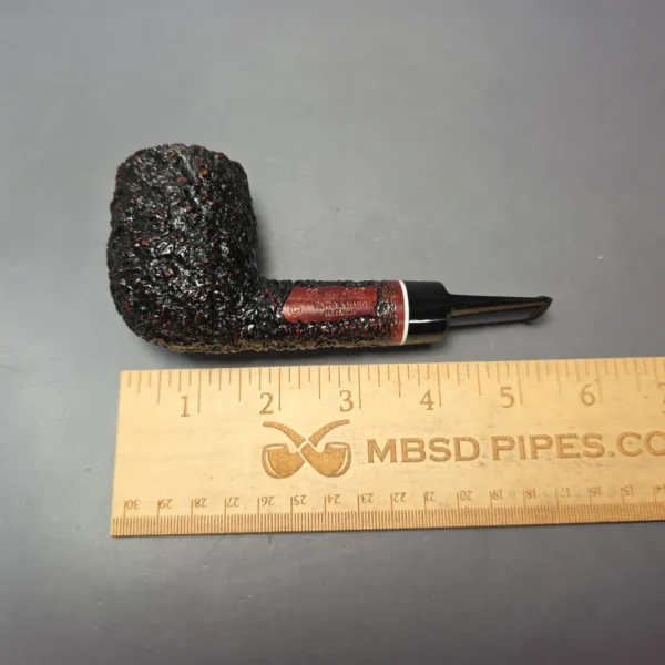 Cavicchi C Grade Rusticated Lovat w/ Ivorite Estate Briar Pipe, Italian Estates - Image 10