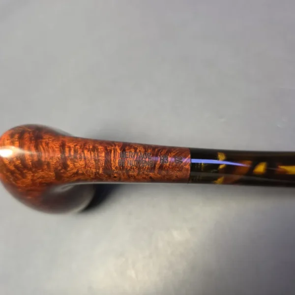 Bruno Nuttens Heritage H3 Smooth "Holbek" Acorn Briar Pipe, New - Image 9