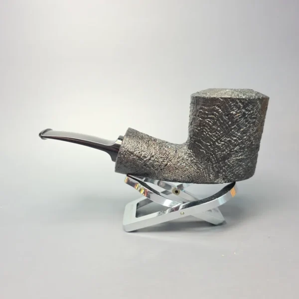 Buckeye Hand Made Sandblasted "Elbow" Dublin Briar Pipe, New - Image 4