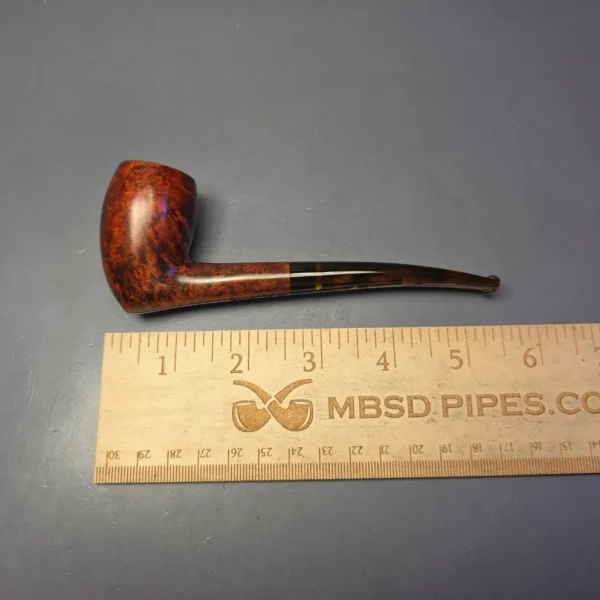 Bruno Nuttens Heritage H3 Smooth "Holbek" Acorn Briar Pipe, New - Image 10