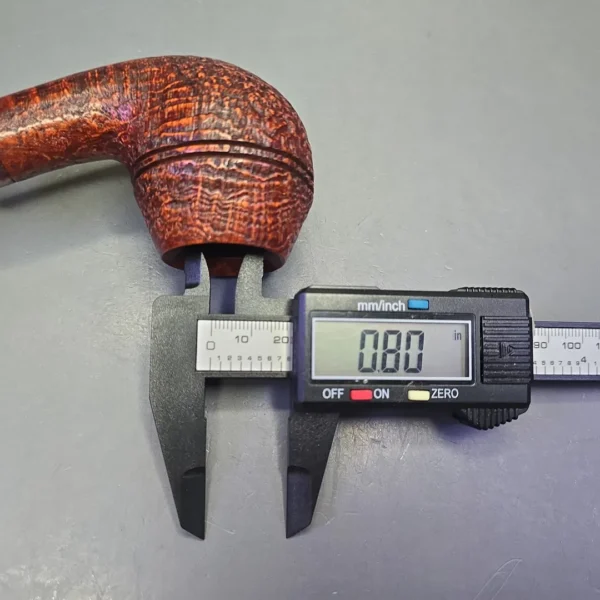 Vauen Harlekin 546 Sandblasted Rhodesian Estate Briar Pipe, German Estates, 9mm - Image 12