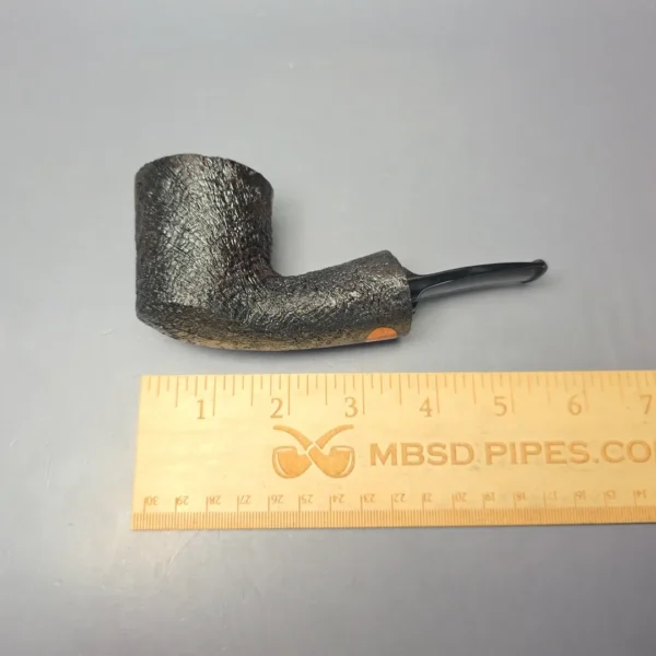 Buckeye Hand Made Sandblasted "Elbow" Dublin Briar Pipe, New - Image 9