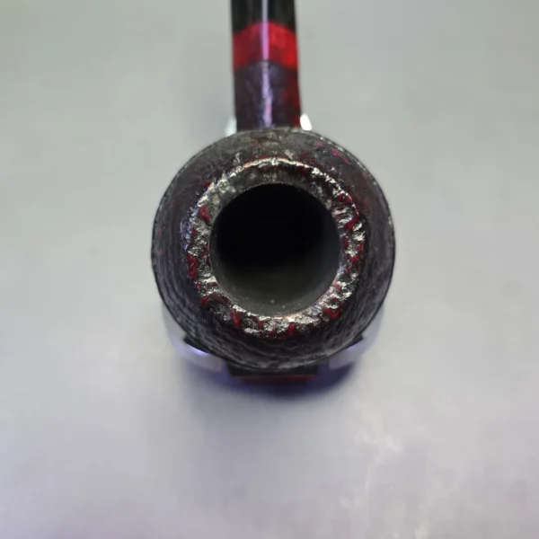 Johs Sandblasted Danish Bulldog Estate Briar Pipe, Unsmoked - Image 6