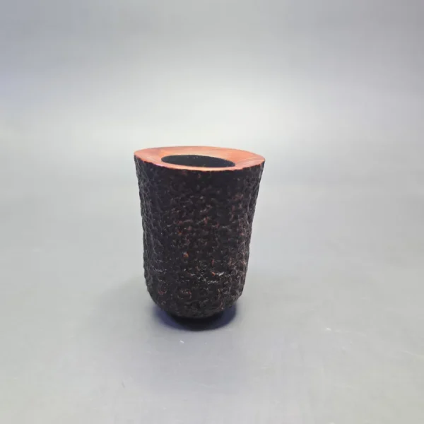 Savinelli Long John XL Partially Rusticated Canadian Estate Briar Pipe, Italian Estates - Image 3