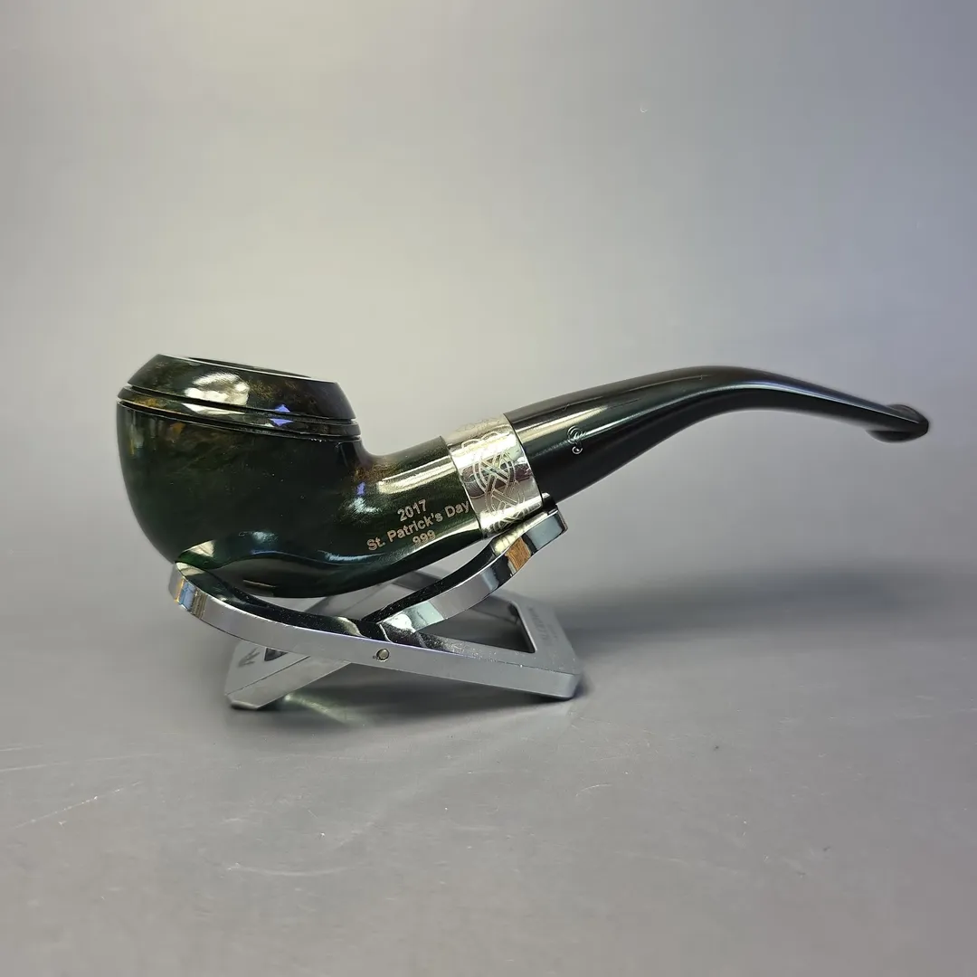 Peterson 2017 St Patrick's Day 999 Smooth Rhodesian Estate Briar Pipe, Irish Estates - Image 2
