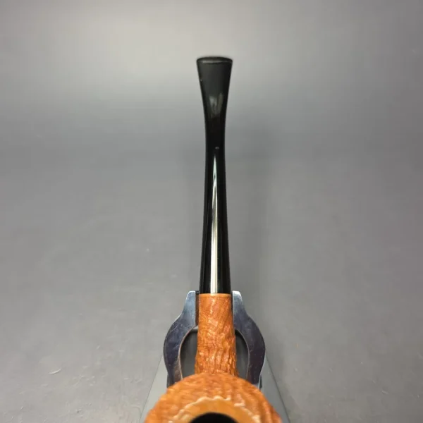 Nate King Natural Sandblasted "Dan Shape Conic" Dublin Handmade Briar Pipe, New - Image 8