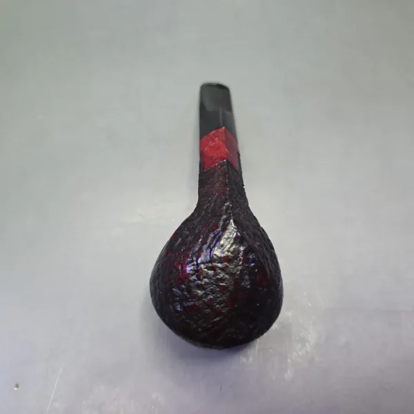 Johs Sandblasted Danish Bulldog Estate Briar Pipe, Unsmoked - Image 9