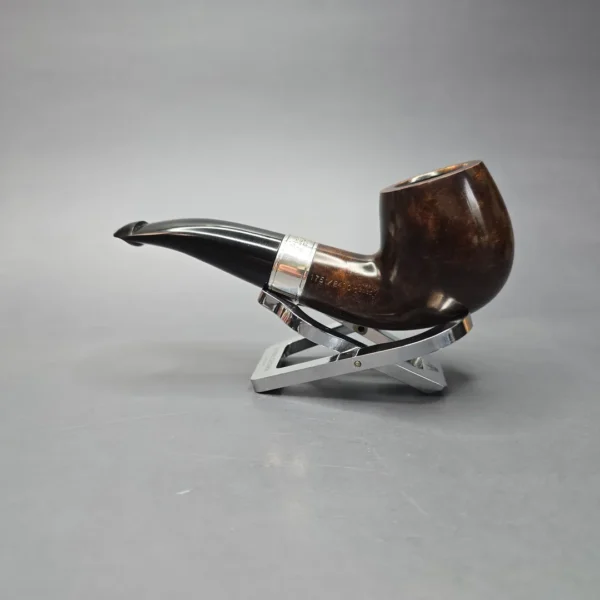 Peterson 160th Anniversary Pat. B Dark Smooth Bent Billiard Briar Pipe, New - Image 4