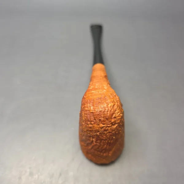 Nate King Natural Sandblasted "Dan Shape Conic" Dublin Handmade Briar Pipe, New - Image 9