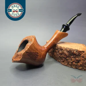 Edward's XL Spot Carved Freehand Estate Briar Pipe, American Estates