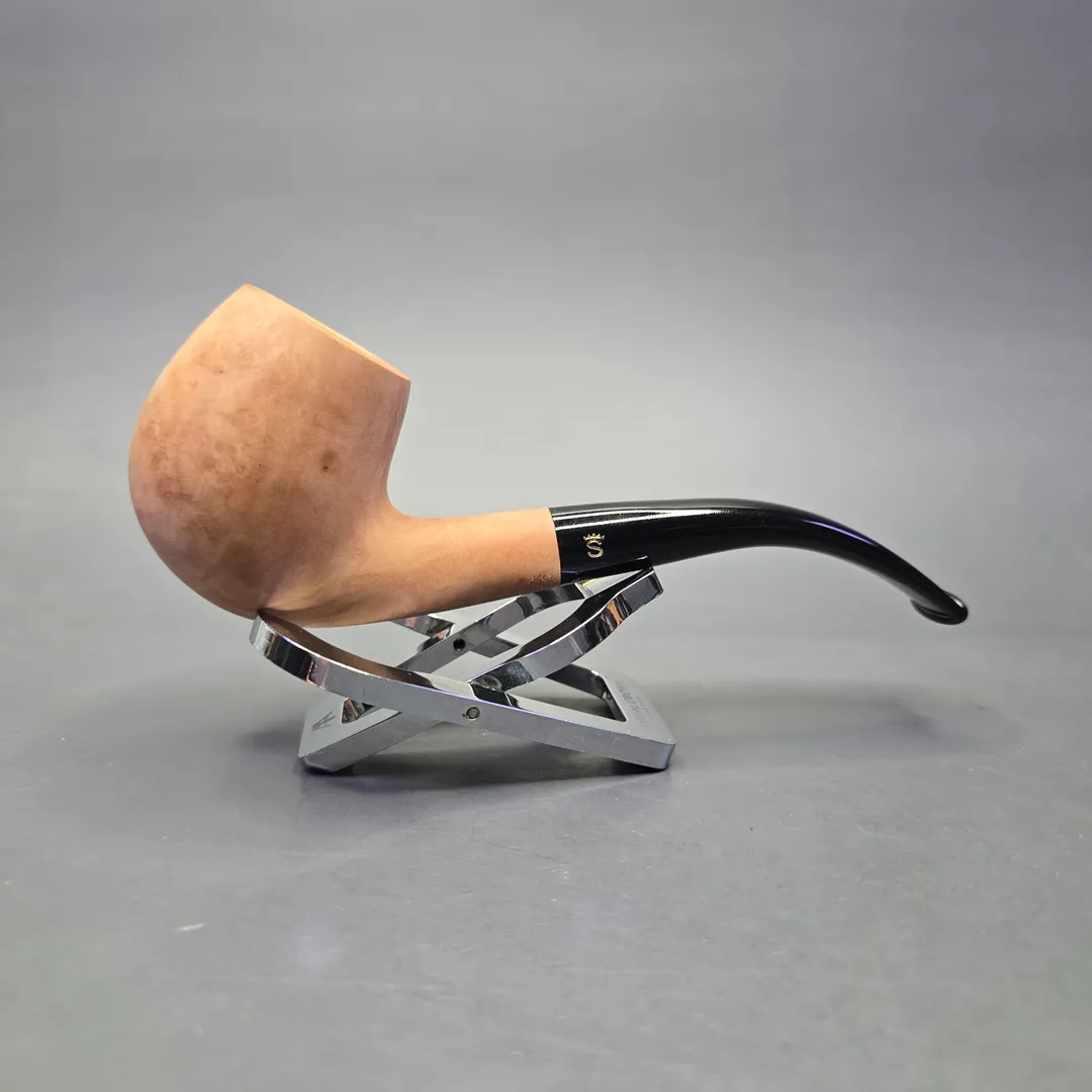 Stanwell Authentic Natural Smooth Bent Billiard Estate Briar Pipe, Unsmoked - Image 2