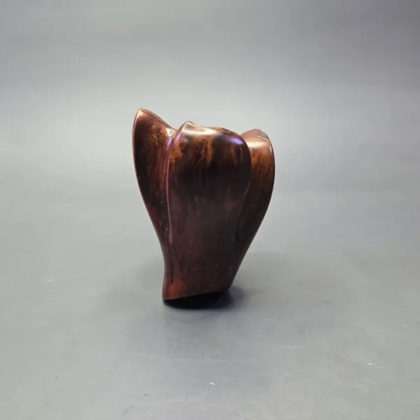 Larsen & Stigart Champ of Denmark XXL Spot Carved Freehand w/ Horn Estate Briar Pipe, Danish Estates - Image 3