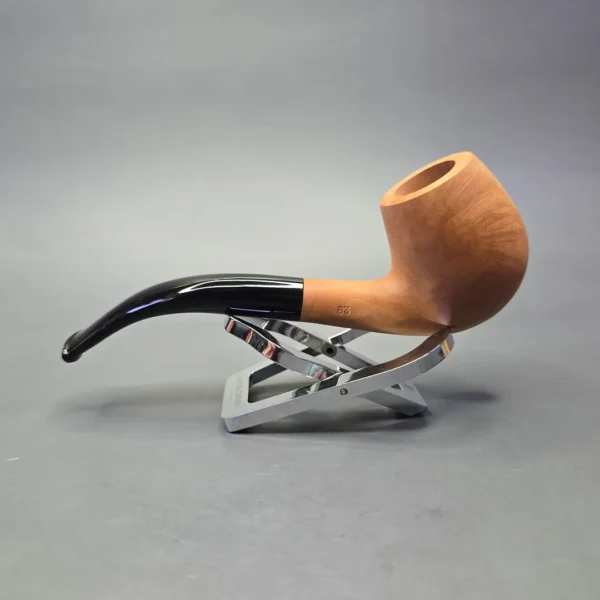 Stanwell Authentic Natural Smooth Bent Billiard Estate Briar Pipe, Unsmoked - Image 4