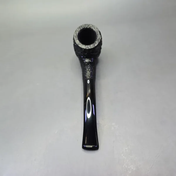 Savinelli 150th Anniversary Capri Root Briar 606 KS Rusticated Bent Billiard Briar Pipe, New - Image 5