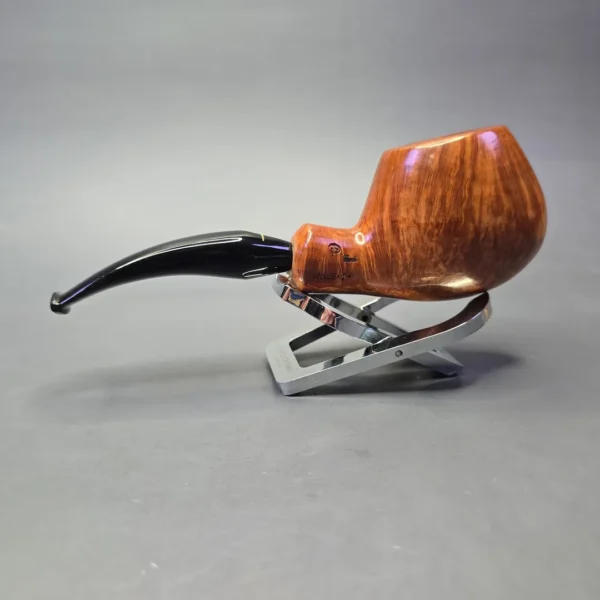 Pipa Croci True I Smooth Brandy Estate Briar Pipe, Unsmoked - Image 4