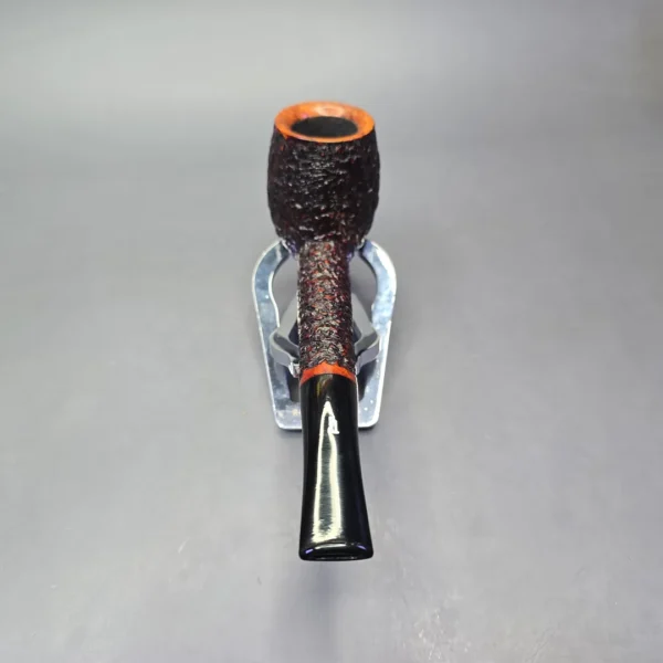 Rinaldo Lithos YYY Partially Rusticated Liverpool Estate Briar Pipe, Italian Estates - Image 5